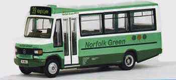 Norfolk Green Mercedes 709D Plaxton Beaver
